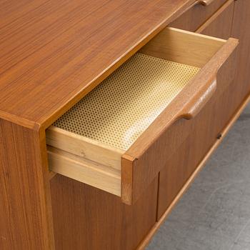 Bertil Fridhagen, a teak sideboard, Bodafors, Sweden, second half of the 20th century.