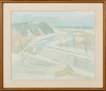 BIRGER STRÅÅT, olja på duk, signerad.