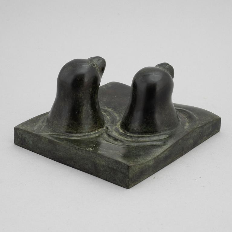 Anders Sandström, skulptur, brons, signerad och numrerad 12/12.