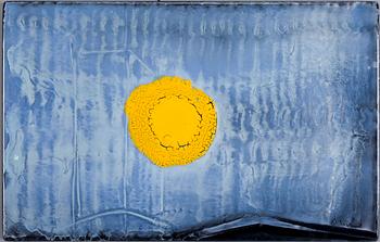 EMALJTAVLOR, 4 st. Bla Bengt Berglund Gustavsberg.