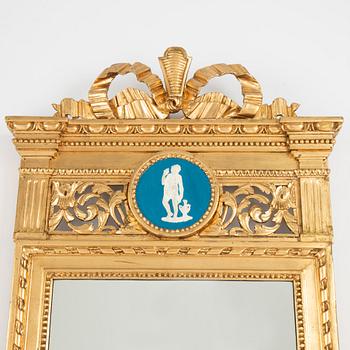 A late Gustavian style mirror, early 20th Century.