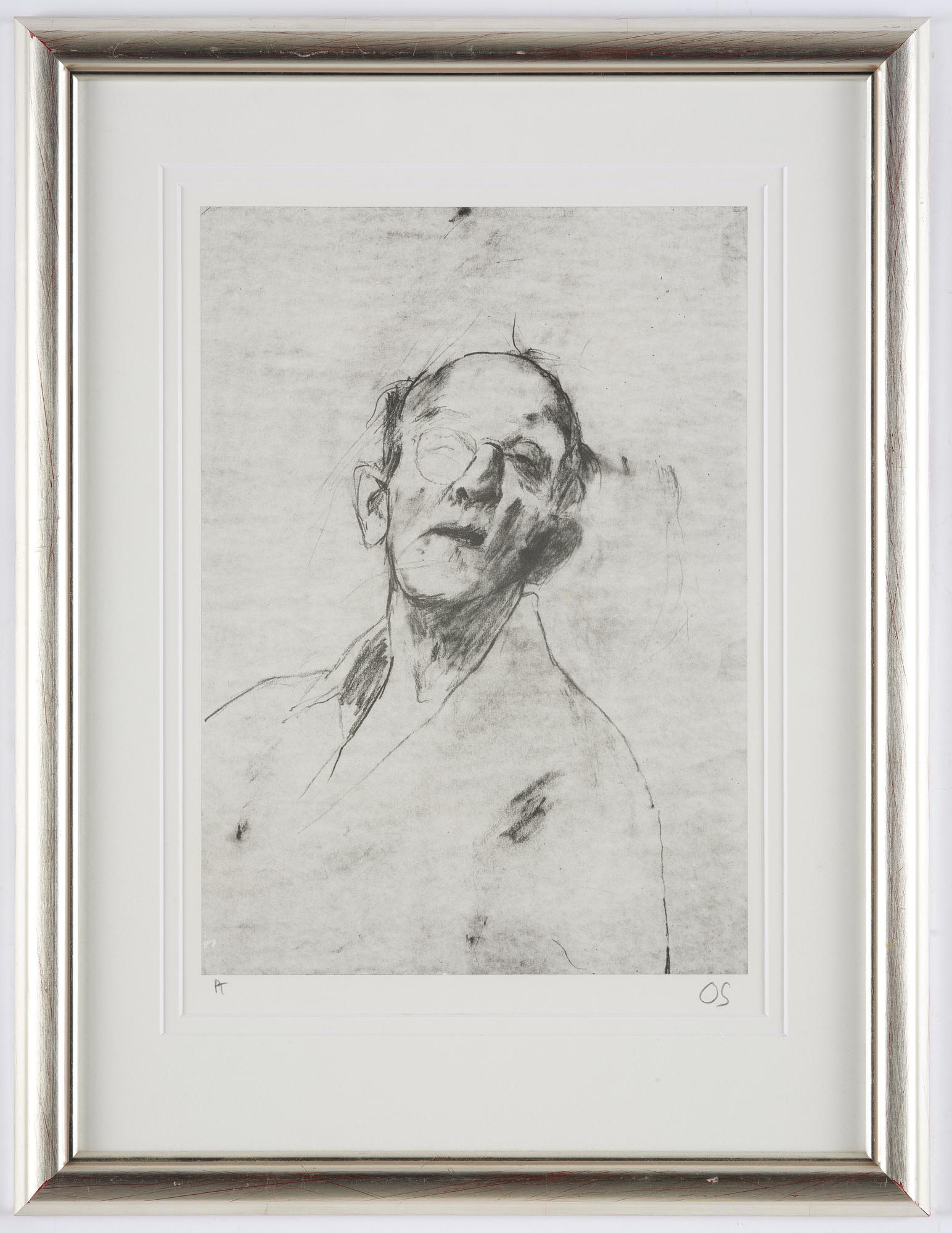 Olle Skagerfors, Self-Portrait.