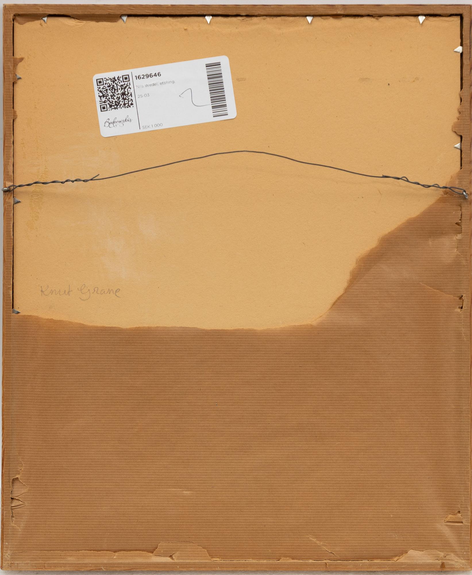 Nils Wedel, Untitled.