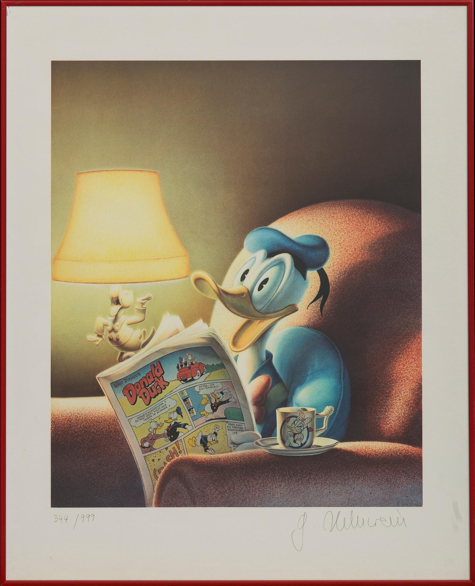 GOTTFRIED HELNWEIN, a signed and numbered lithograph. - Bukowskis