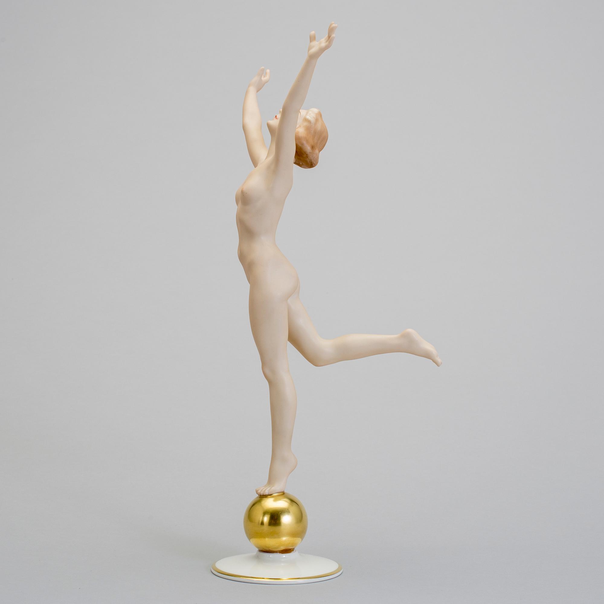 FIGURIN, Hutschenreuther, Tyskland, omkring 1900-talets mitt.