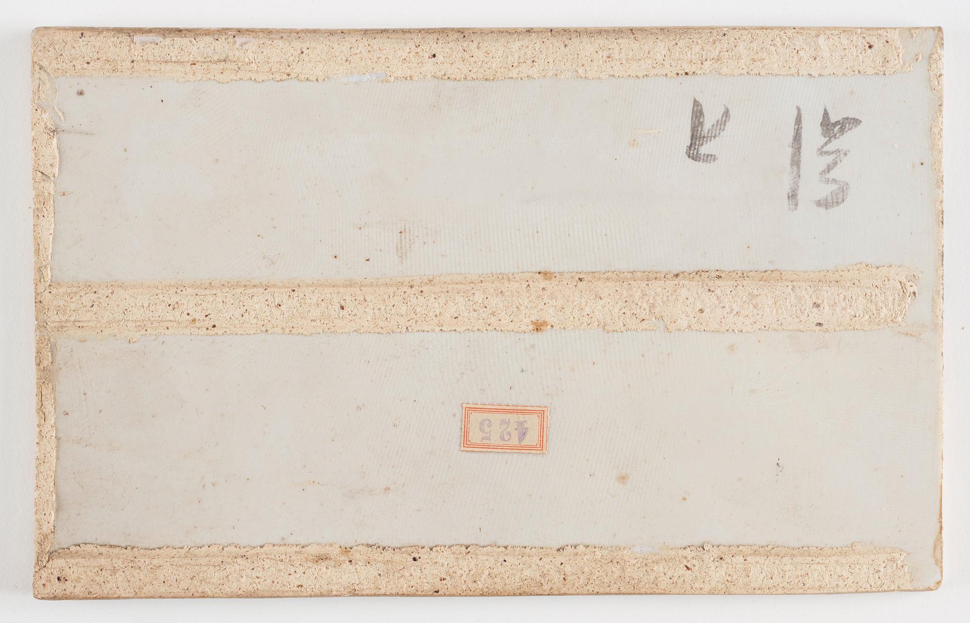 A Chinese six fold screen, Qing dynasty, 19th Century.