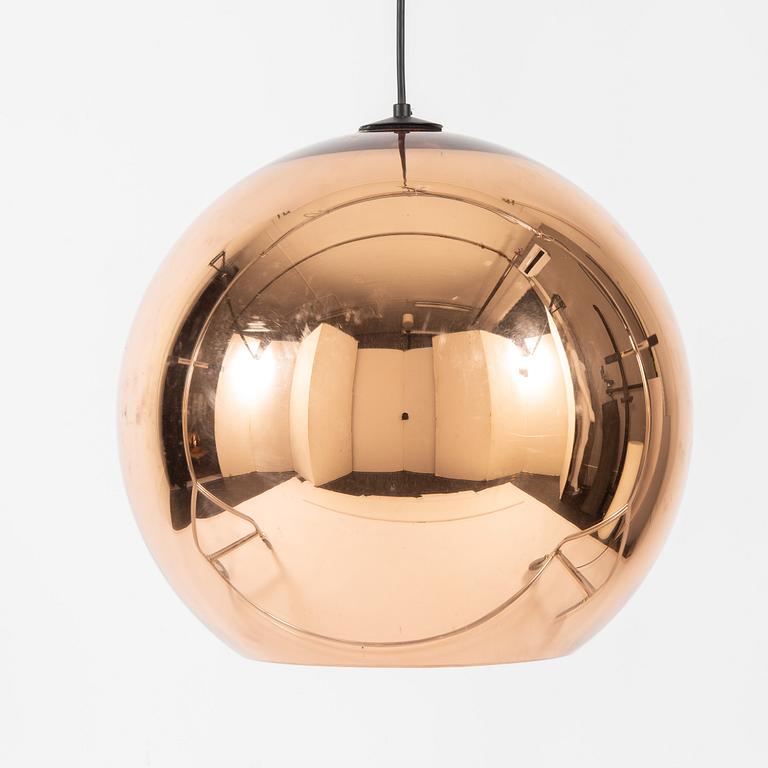 Tom Dixon, a 'Copper Shade' ceiling light, 21st Century.