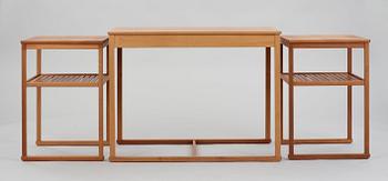 CARL MALMSTEN, satsbord, 3 delar, "Släden".