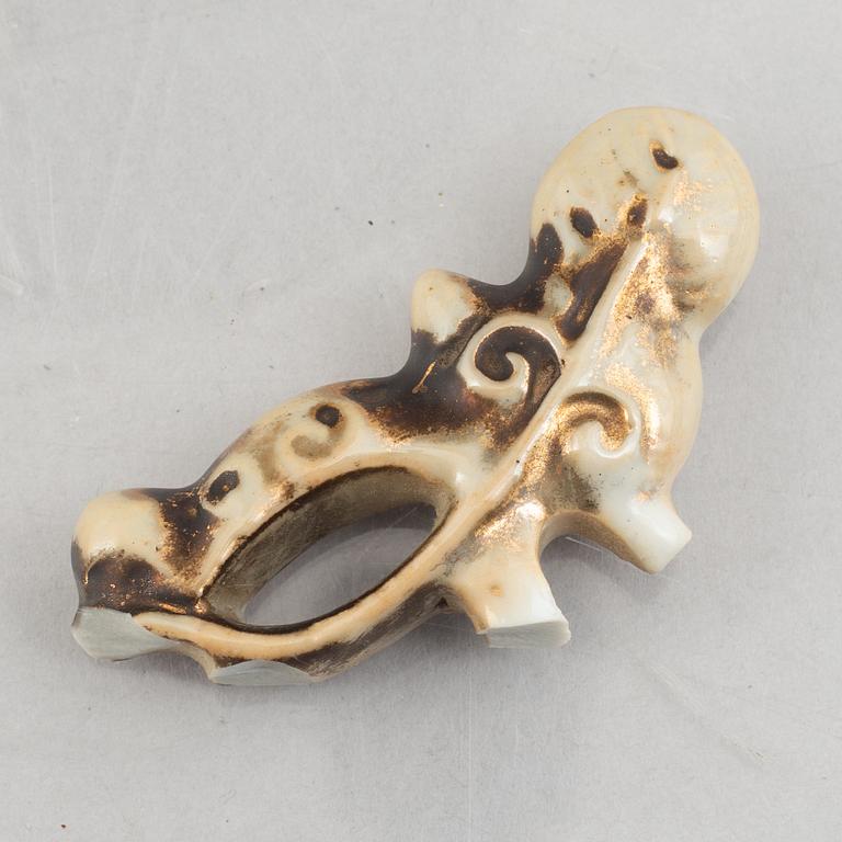 A porcelain floor vase, China, 20th century.