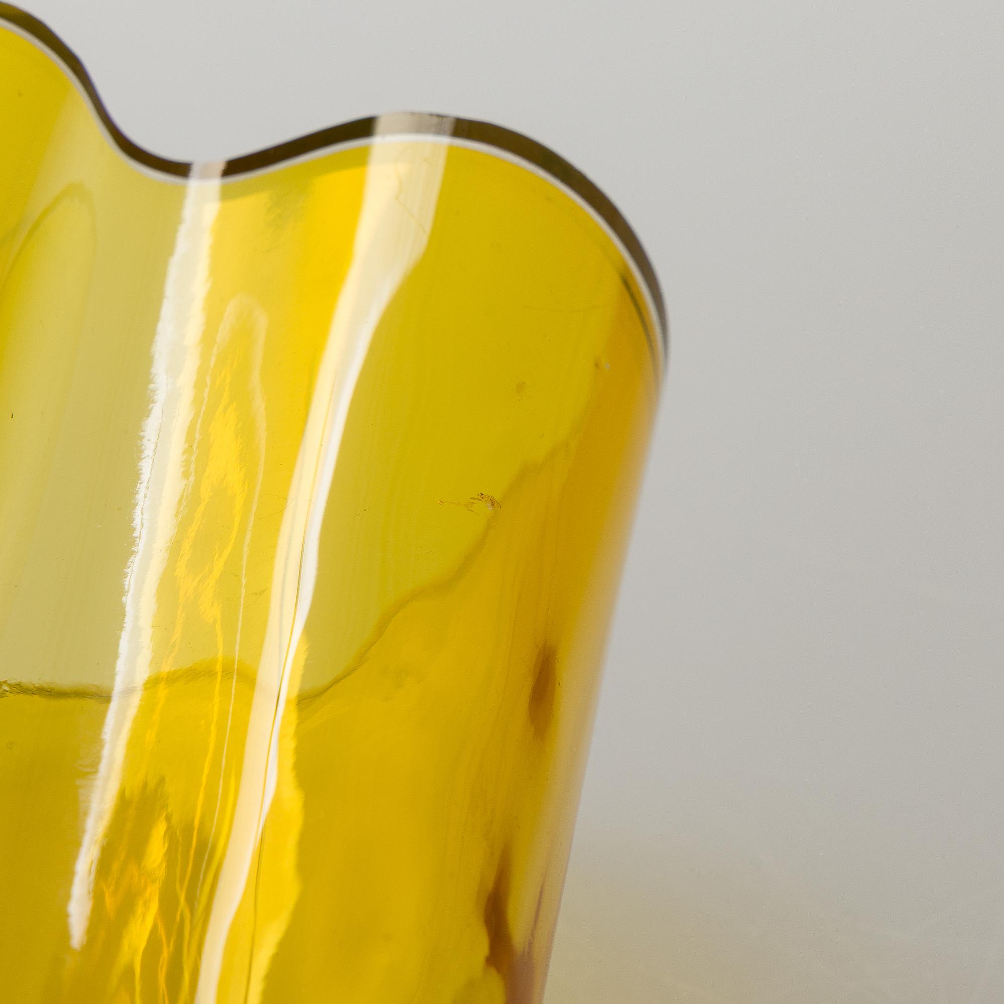 Alvar Aalto, vas, modell 9750, Iittala Glasbruk ca 1950-1953.