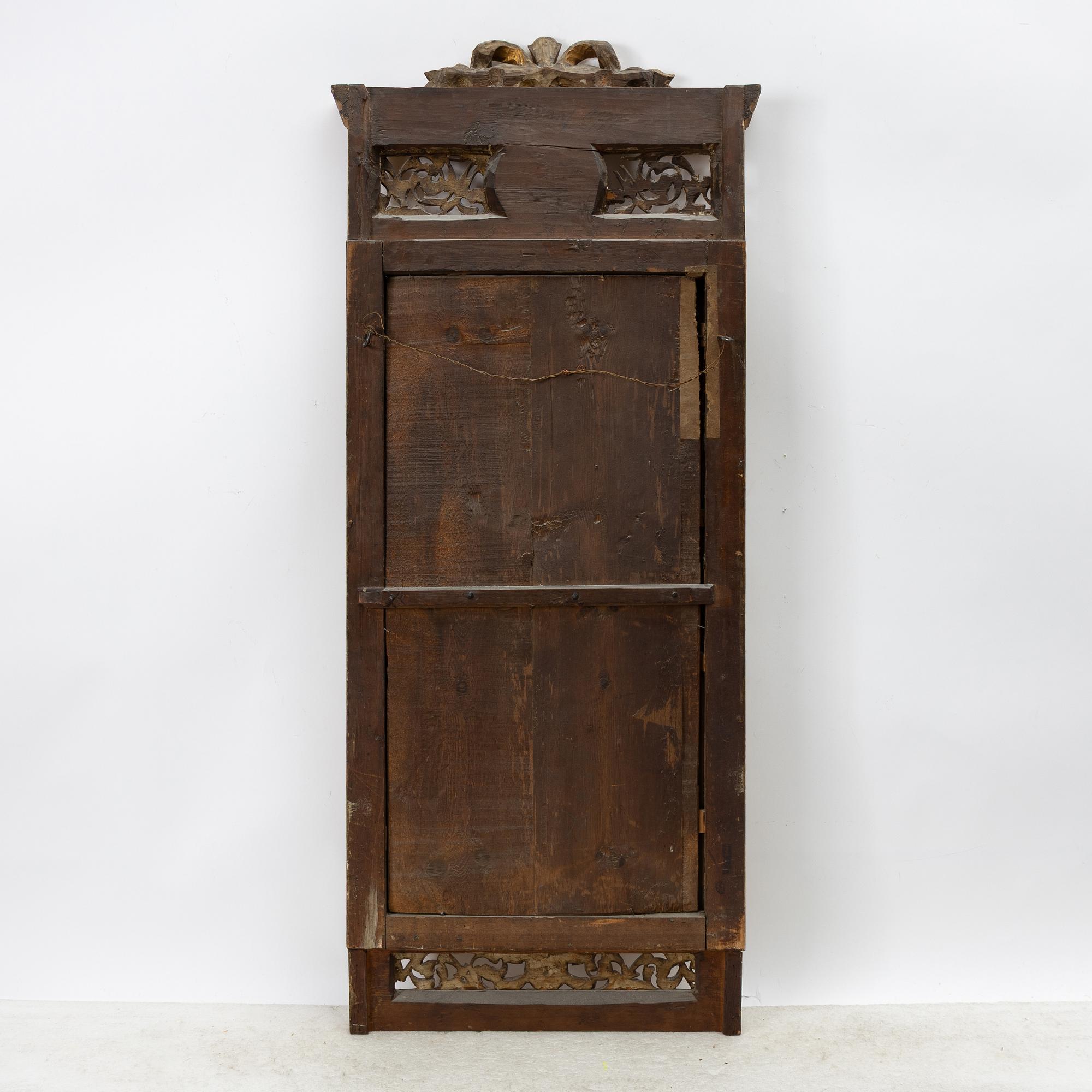 Spegel, gustaviansk, Stockholm 17?3.