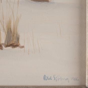Axel Sjöberg, Winter, Sandhamn.