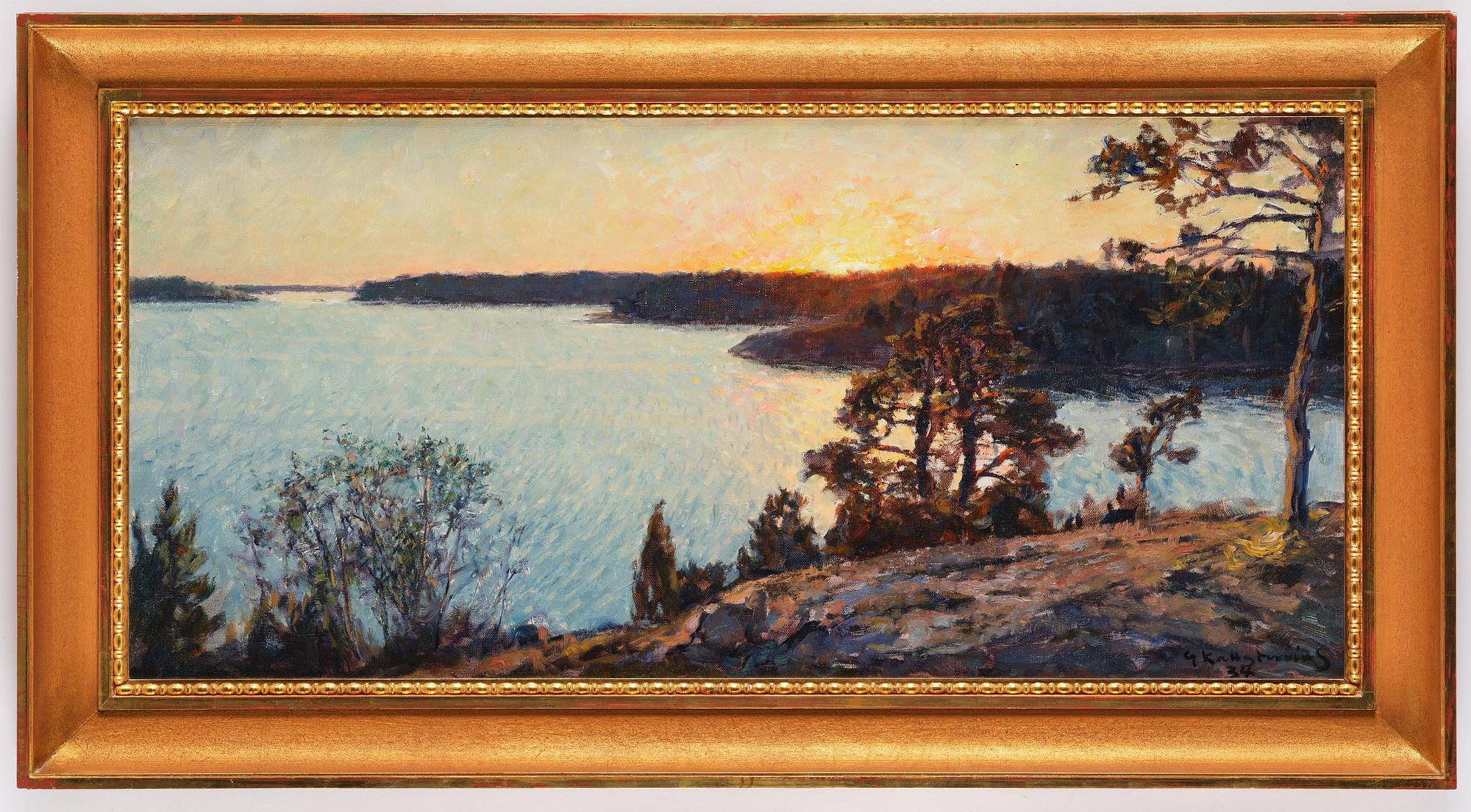 Gottfrid Kallstenius, Archipelago landscape.