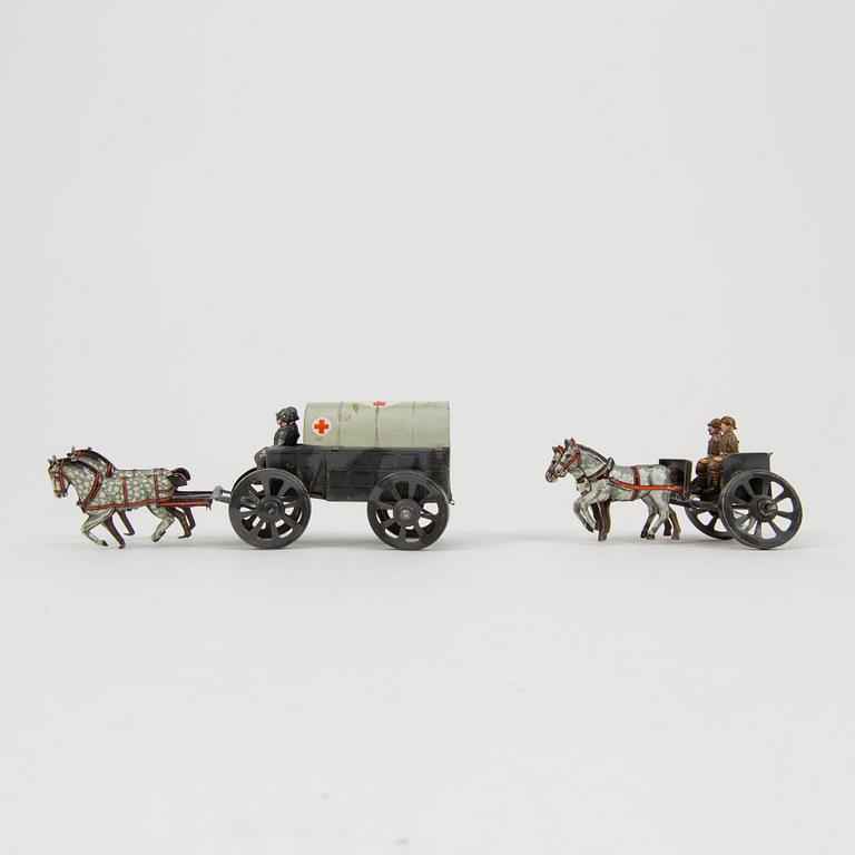 Five military vehicles Germany 1930/40s.