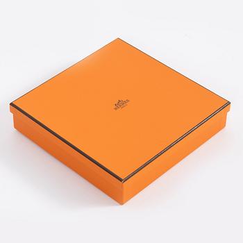 Hermès, scarf "L'Hiver en Poste".