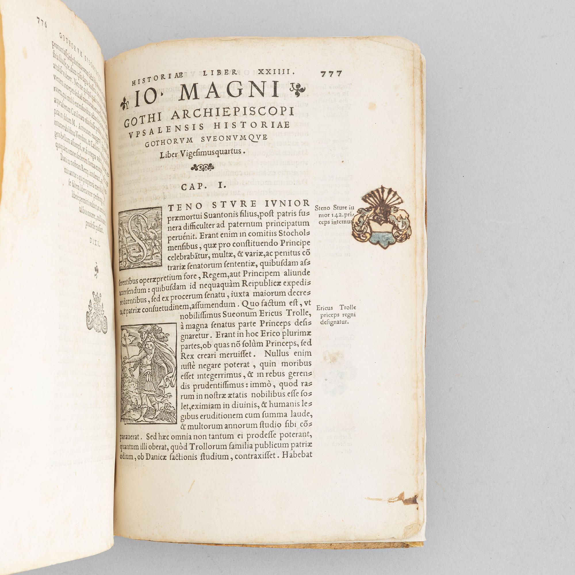 First edition of Johannes Magnus' Historia, 1554.