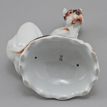 FIGURIN, porslin, Meissen, 1900-tal.