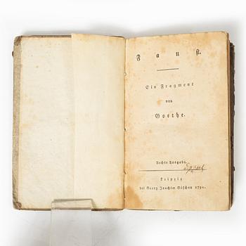 Johann Wolfgang von Goethe, 1790.