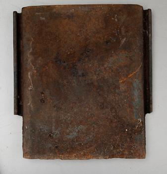 SÄTTUGNSPLATTA, gjutjärn, 1800-tal.