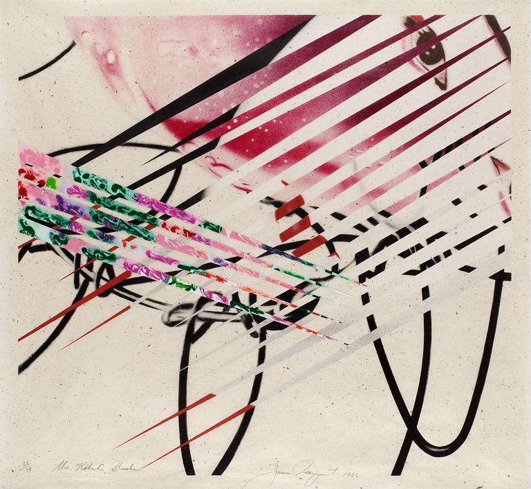 James Rosenquist, "The Kabuki Blushes".