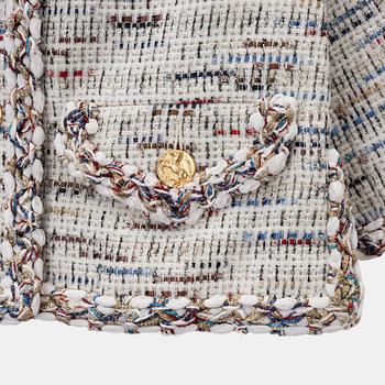 Chanel, a cotton bouclé jacket, size 34.