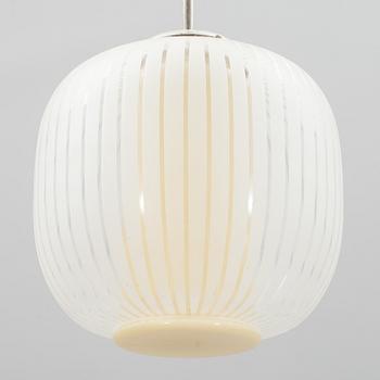 TAKLAMPA, Flygsfors, 1900-talets mitt. Höjd 67 cm.