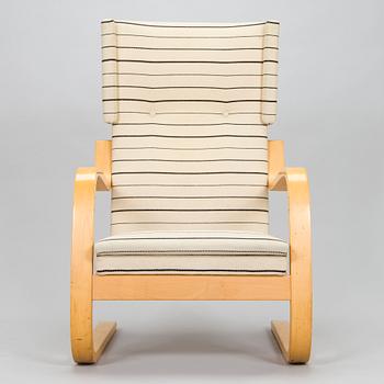 Alvar Aalto, nojatuoli, malli 401, Artek 1900-luvun loppu.