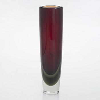 Kaj Franck, a 'KF 239' glass vase signed K. Franck Nuutajärvi Notsjö -60.