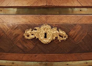 A Swedish Rococo commode by C Linning, master 1744, not signed.
