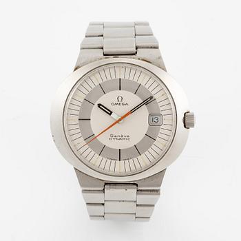 Omega, Genève, Dynamic, armbandsur, 41,5 x 36,5 mm,.
