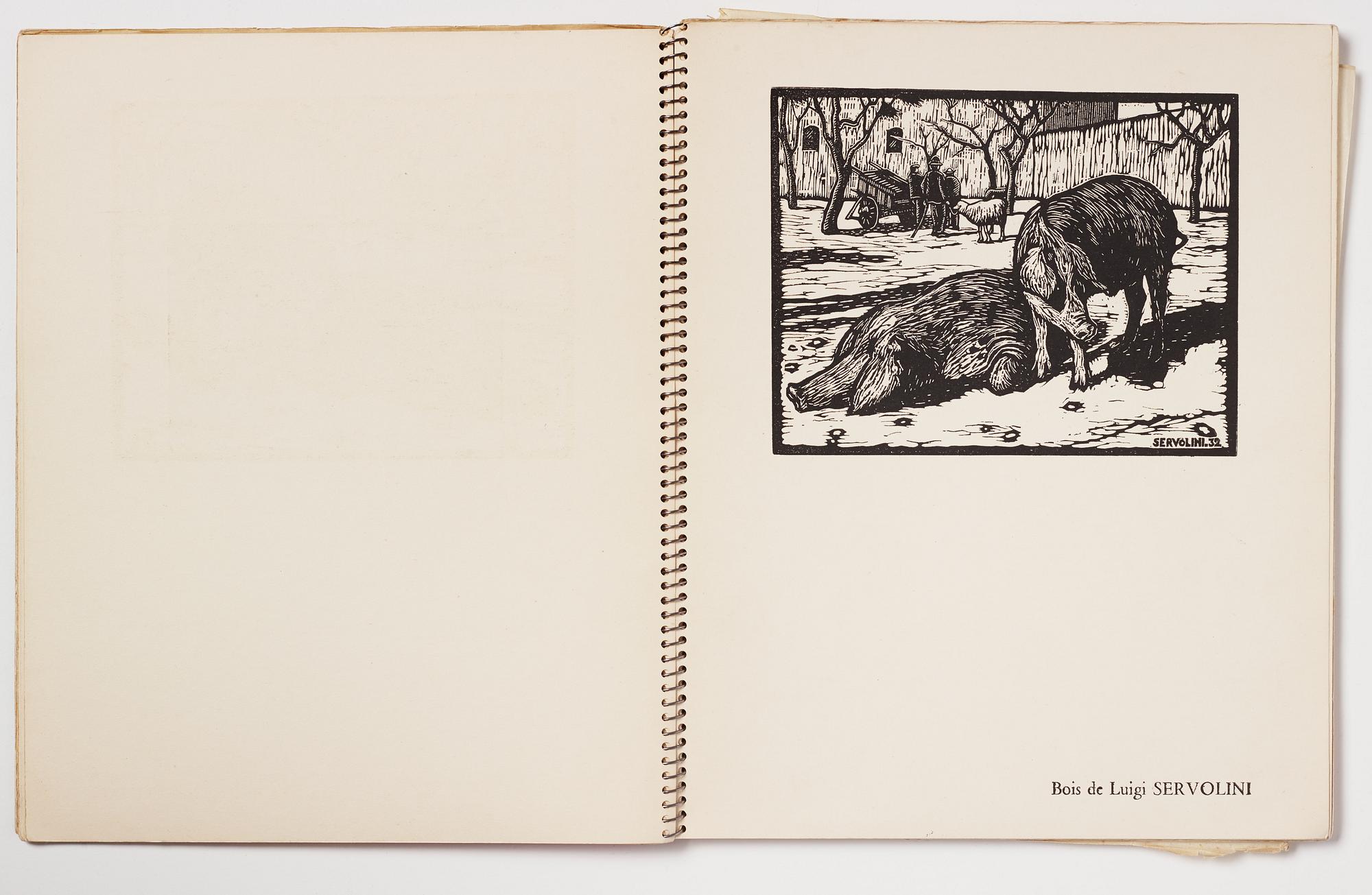 Art magazine, "Xylographie revue internationale de gravures sur bois", no 7 February 1935.