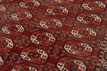 Rug, antique Kizil Ayak Turkmen, from around 1850-1880. approx. 353 x 214 cm.