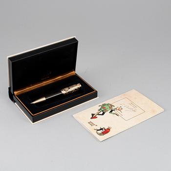 MONTBLANC, ballpoint pen, Carlo Collodi Limited Edition. Numbered 08994 / 14600. Box and book included.