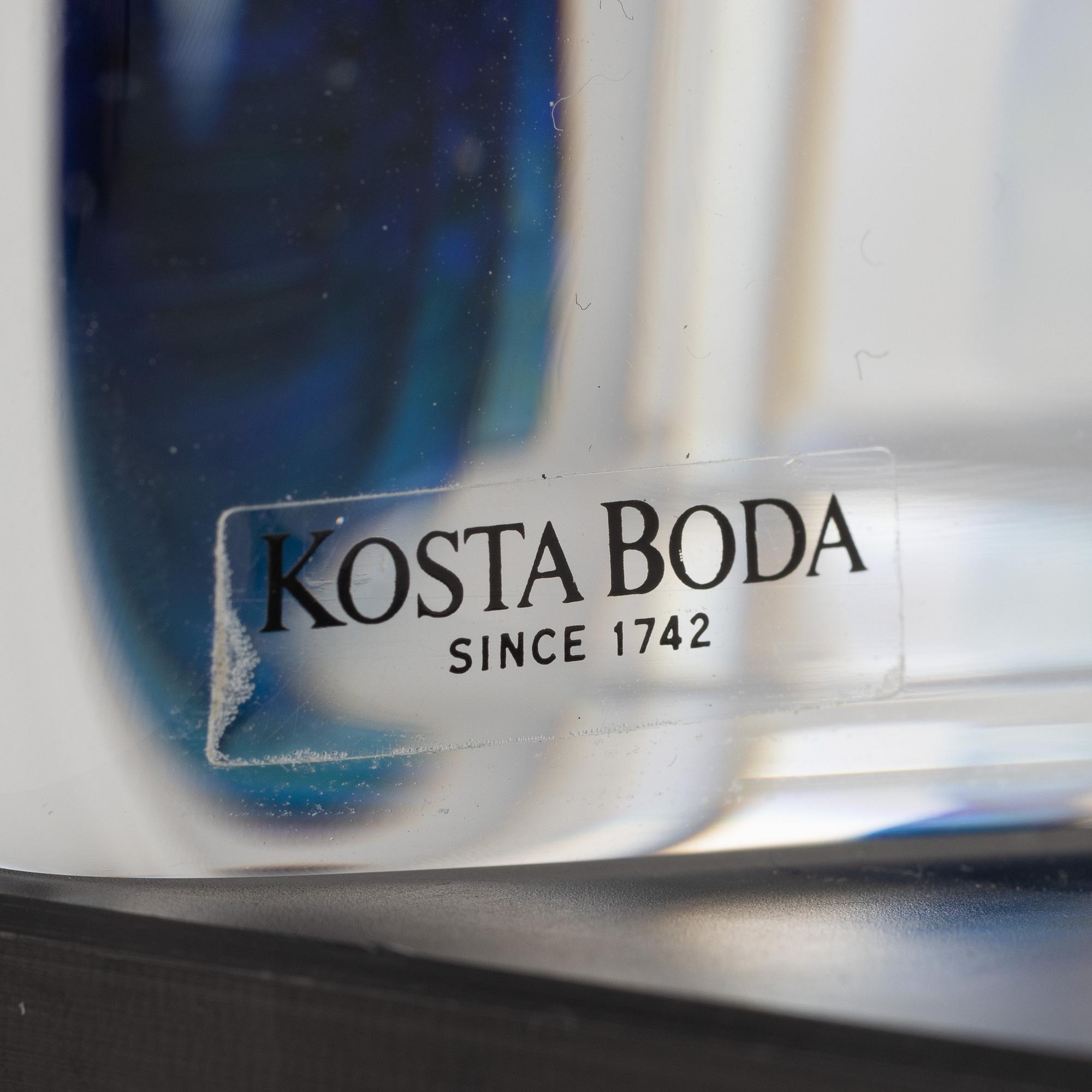 Bertil Vallien, glasskulptur, Kosta.