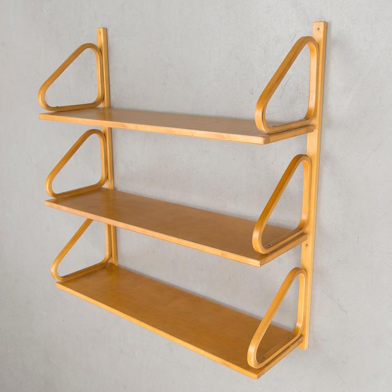 ALVAR AALTO, hylla, modell 112B-3, 1900-talets mitt.