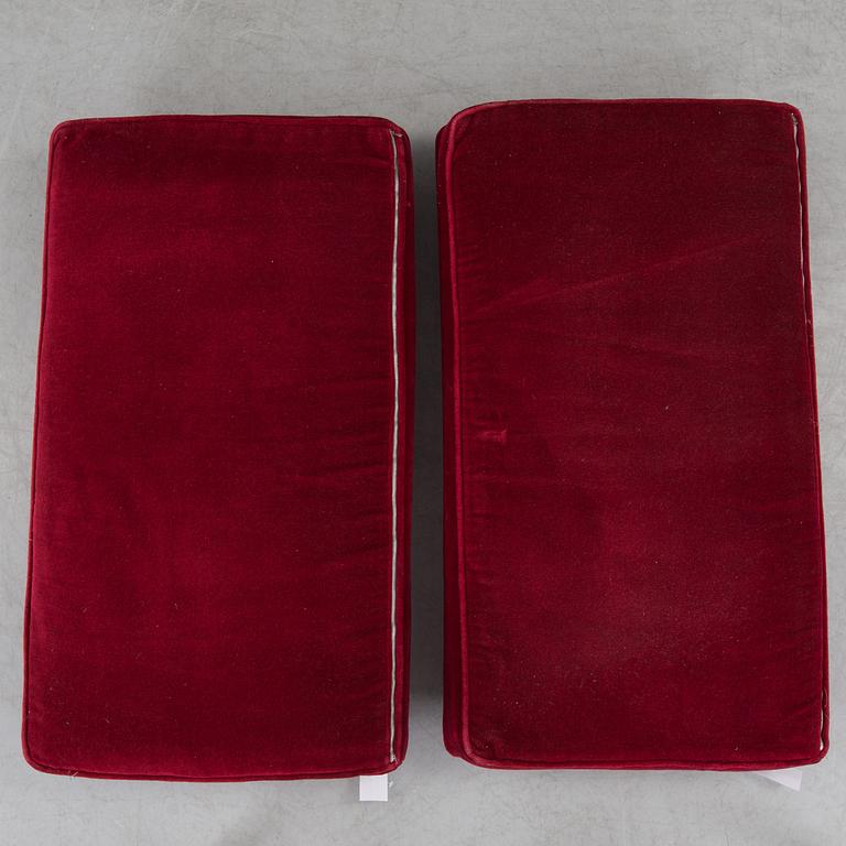 A PAIR OF SENNEH CUSHIONS, AROUND 102 x 155 cm.