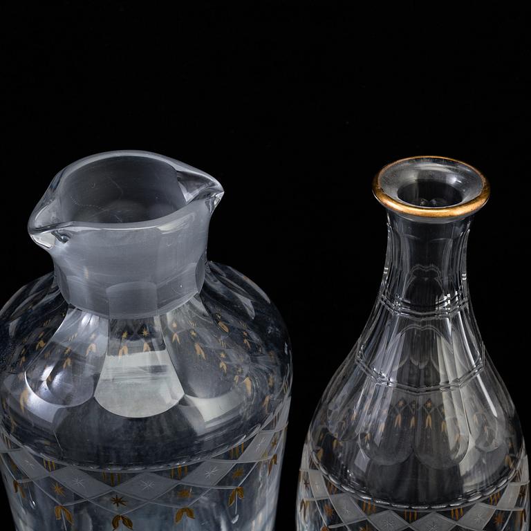 An 98-piece 'Odelberg Junior' glass service from Kosta.