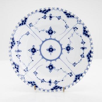 A 19-pc porcelain coffee service, "Musselmalet", Royal Copenhagen, Denmark.