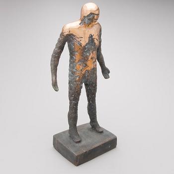 A bronze sculpture signed 1/2 and dated 2012.