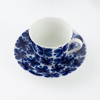 Marianne Westman, 34 pices of 'Mon Amie' porcelain, Rörstrand, Sweden.