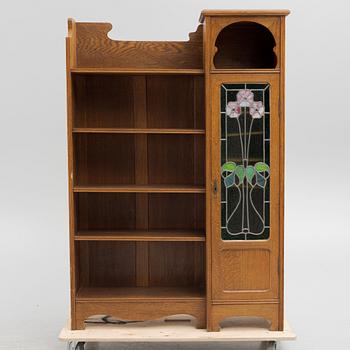 A bookcase, Art Nouveau, beginning of the 20th century.