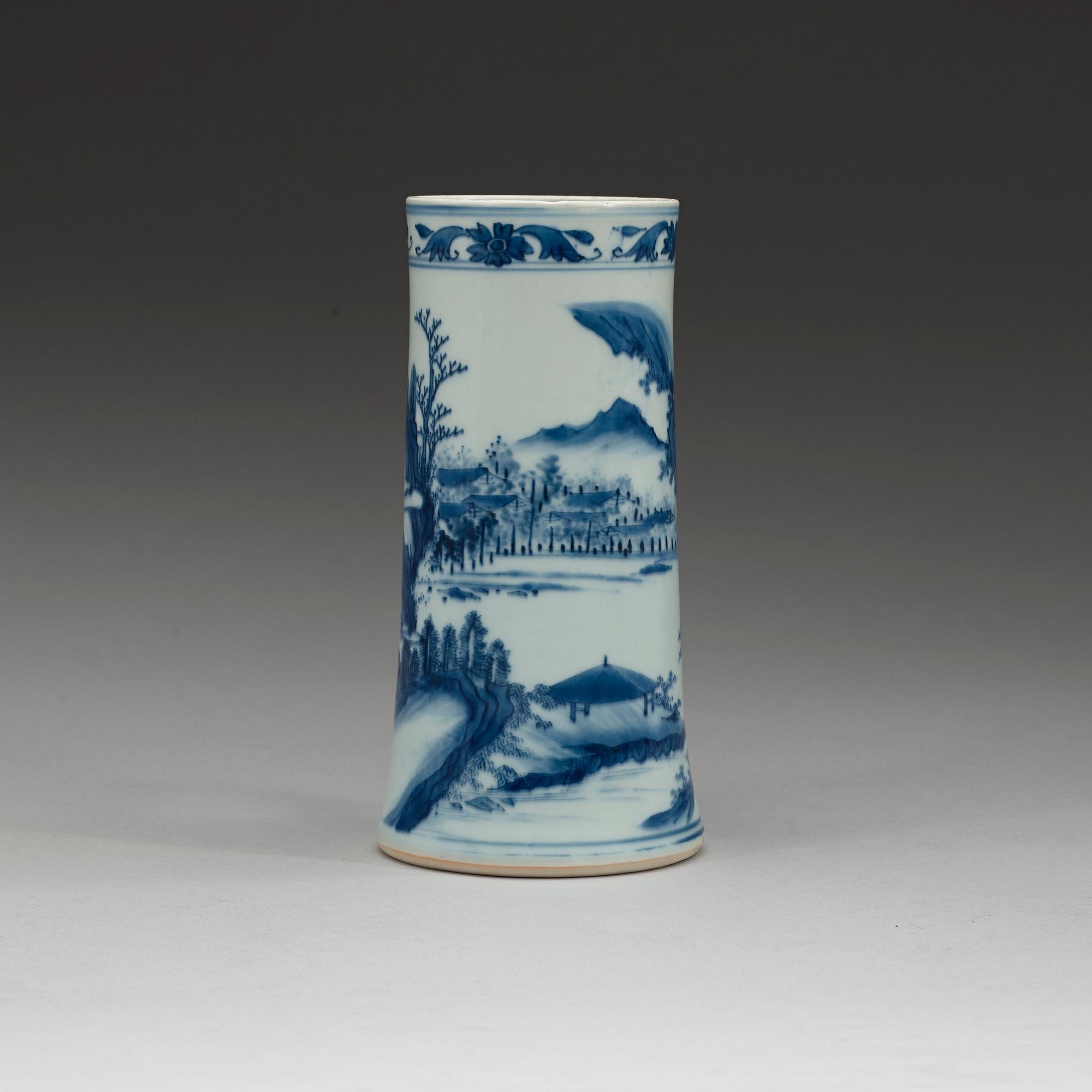 STOP porslin, Qing dynastin Kangxi (1662-1722). Tidigt 1700-tal.
