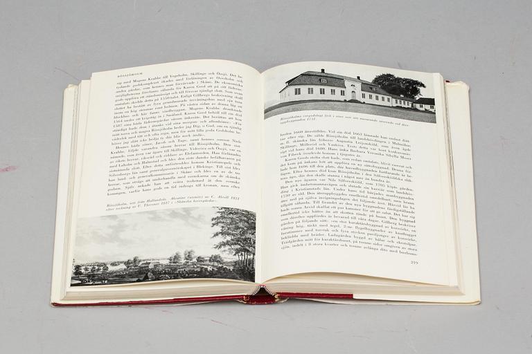 BOKVERK, 18 vol. "Svenska slott och herresäten".Allhems Förlag, Malmö.