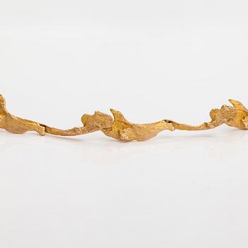Björn Weckström, "Orchid psychedelic"A 14K gold bracelet . Lapponia 1971.