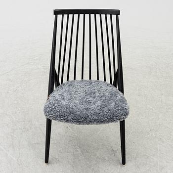 Thea Leonard, chairs 4 pcs, "Flamingo", Nässjö, mid-20th century.