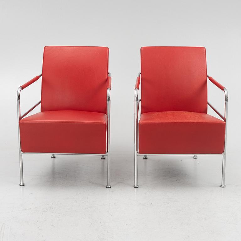 Gunilla Allard, armchairs a pair, "Cinema", Lammhults.