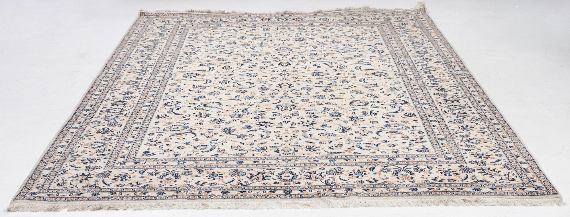 Carpet, Keshan, approx. 370 x 245 cm.
