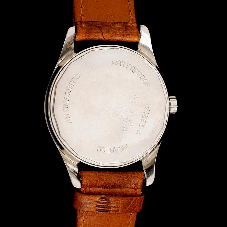 ARMBANDSUR, stål, Revue Sport Nautique, 1960-tal.