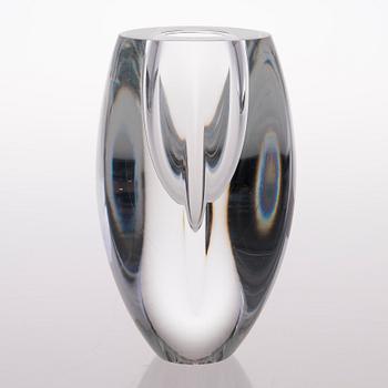 A 'Claritas' glass sculpture signed Timo Sarpaneva, Iittala 1984 C 855.
