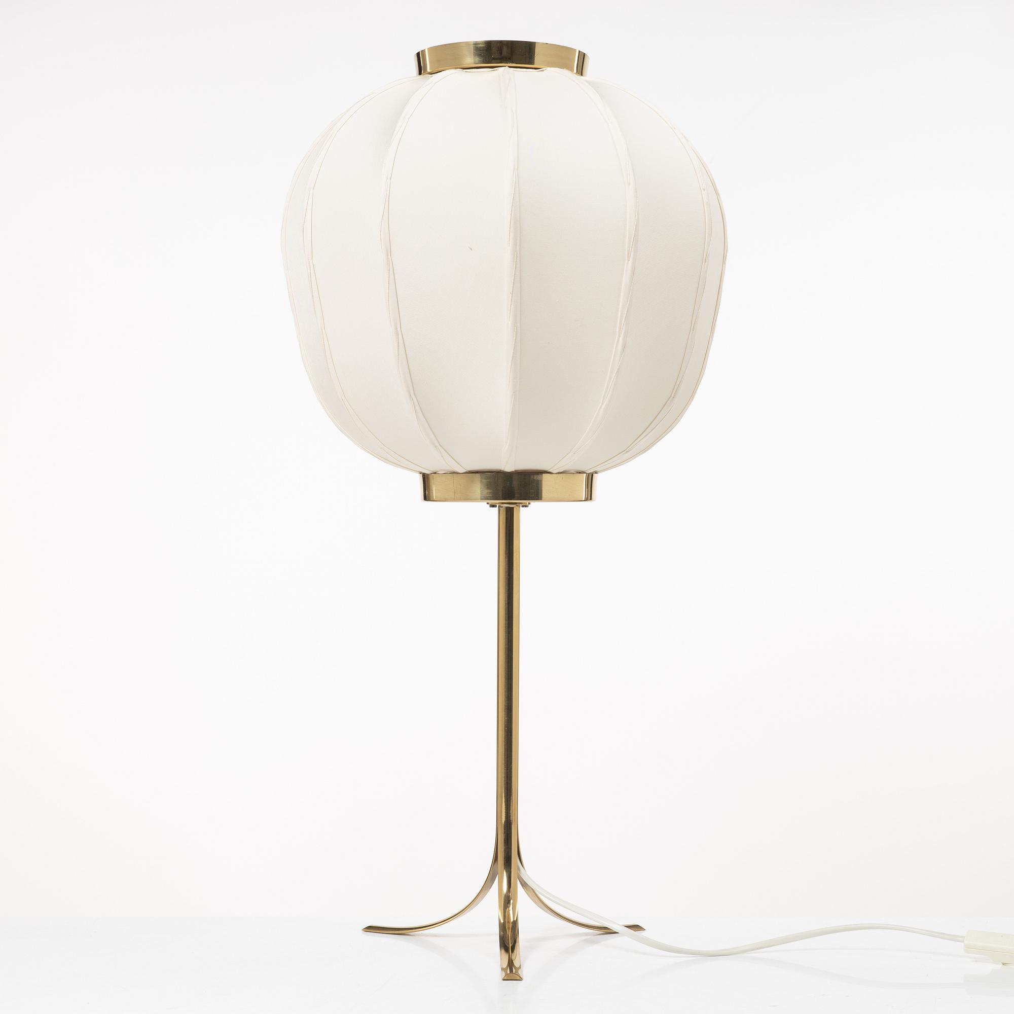 Josef Frank, Bordslampa, modell G 2349, "Kinabollen", Firma Svenskt Tenn.